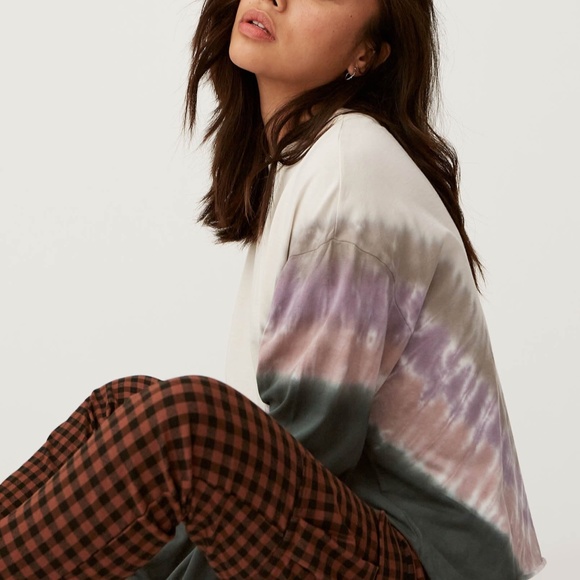 DAYDREAMER DUSTY ROSE TIE DYE LONG SLEEVE - Picture 5 of 6